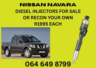 Nissan Navara Diesel Injectors With Copper Washers For Sale On Exchange