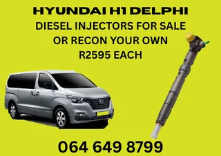 Recon Your Hyundai H1 Delphi Diesel Injectors Copper Washers And Warranty Included