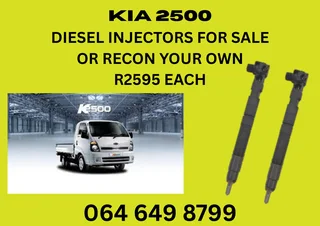 Kia 2500 Diesel Injectors With Washers For Sale 6 Months Warranty Included