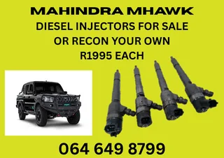 Mahindra Mhawk Diesel Injectors For Sale Or Recon Your Own