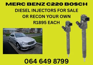 We Can Recon Your Merc Benz C220 & C270 Diesel Injectors With A 6 Months Warranty