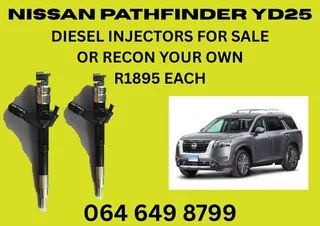 Nissan Pathfinder Yd25 Diesel Injectors For Sale
