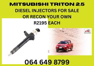 Mitsubishi Triton 2.5 Diesel Injectors For Sale