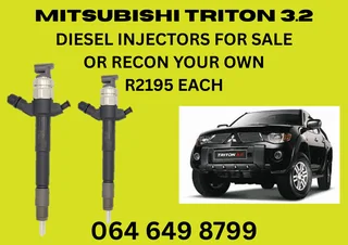 Mitsubishi Triton 3.2 Diesel Injectors For Sale With 6 Months Warranty