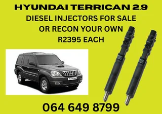 Hyundai Terrican 2.9 Diesel Injectors For Sale Or Recon Your Own