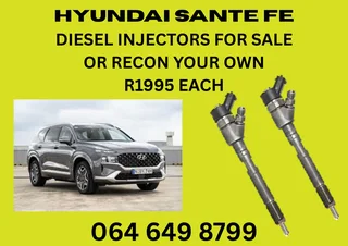 Hyundai Sante Fe Diesel Injectors For Sale With Copper Washers