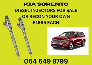 Kia Sorento Diesel Injectors For Sale On Exchange Or Recon Your Own