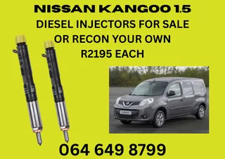 Nissan Kangoo 1.5 Diesel Injectors For Sale On Exchange Or Recon Your Own