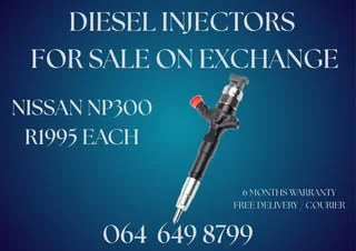 We Can Recon Your Np300 Diesel Injectors With 6 Months Warranty