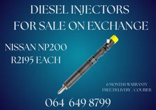 We Can Recon Your Nissan Np200 Diesel Injectors 6 Months Warranty Included