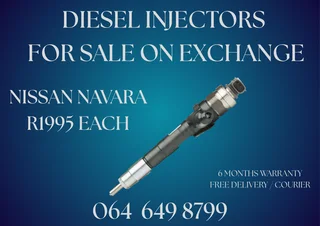 Nissan Navara Diesel Injectors For Sale On Exchange Or Recon Your Own 6 Months Warranty Included