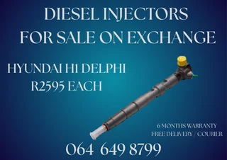 Hyundai H1 Delphi Diesel Injectors For Sale On Exhange Or Recon Your Own Copper Washers Included