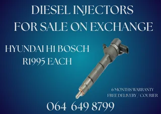 Hyundai H1 Bosch Diesel Injectors For Sale On Exchange