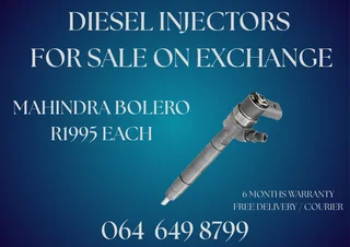 Mahindra Bolero Diesel Injectors For Sale Or Recon Your Own Washers Included