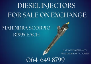 Mahindra Scoprio Diesel Injectors For Sale Or Recon Your Own Copper Washers And Warranty Included