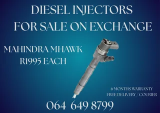 Mahindra Mhawk Diesel Injectors With Copper Washers For Sale
