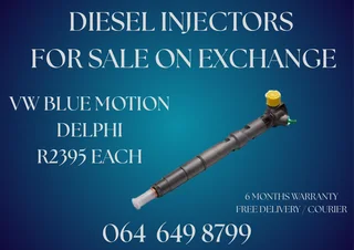Vw Blue Motion Delphi Diesel Injectors For Sale Or Recon Your Own