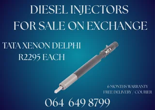 Tata Xenon Delphi Diesel Injectors For Sale On Exchange Or Recon Your Own Washers Included
