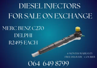 We Can Recon Your Merc Benz C270 Delphi Diesel Injectors