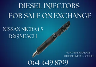 Nissan Micra 1.5 Diesel Injectors With Copper Washers For Sale On Exchange
