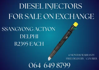 Ssangyong Actyon Diesel Injectors For Sale On Exchange