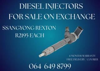 Ssangyong Rexton Diesel Injectors For Sale
