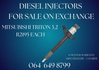 Mitsubishi Triton 3.2 Diesel Injectors For Sale Or Recon Your Own Washers Included