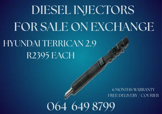 Hyundai Terrican 2.9 Diesel Injectors For Sale On Exchange Or Recon Your Own With Copper Washers