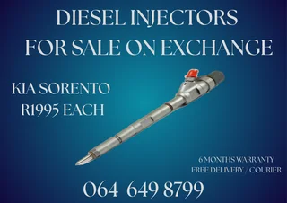 Kia Sorento Diesel Injectors With Copper Washers For Sale On Exchange