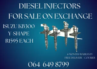 We Can Recon Your Isuzu Kb300 Y-shape Diesel Injectors Washers And Warranty Included