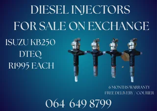 Isuzu Kb250 Dteq Diesel Injectors For Sale Or Recon Your Own With A 6 Months Warranty