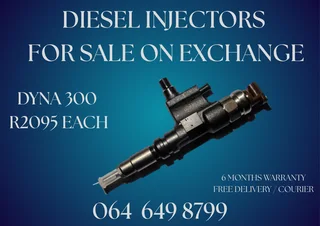 Dyna 300 Diesel Injectors For Sale On Exchange With Washers And 6 Months Warranty
