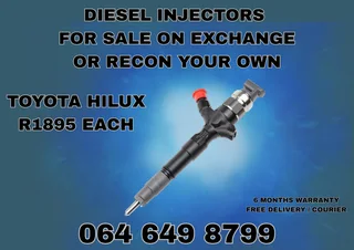 Toyota Hilux Diesel Injectors For Sale On Exchange