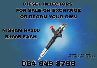Nissan Np300 Diesel Injectors For Sale Or Recon Your Own Copper Washers Included