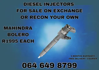 Mahindra Bolero Diesel Injectors For Sale On Exchange 6 Months Warranty And Washers Included