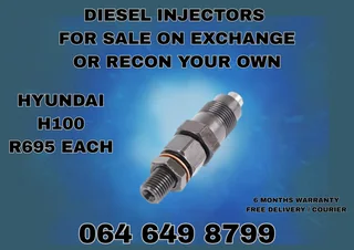 Hyundai H100 Diesel Injectors For Sale On Exchange Or Recon Your Own