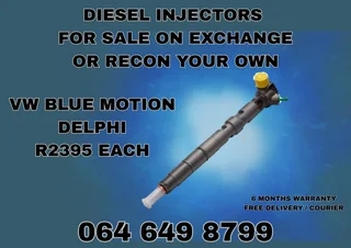 Vw Blue Motion Delphi Diesel Injectors For Sale On Exchange Or Recon Your Own Washers Included