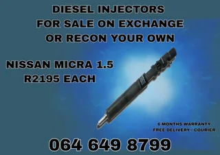 We Can Recon Your Nissan Micra 1.5 Diesel Injectors