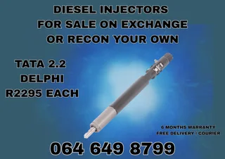 Tata 2.2 Delphi Diesel Injectors For Sale On Exchange Or Recon Your Own With Copper Washers