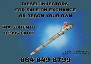 We Can Recon Your Kia Sorento Diesel Injectors