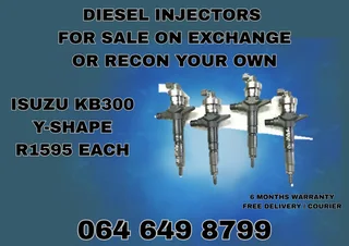We Can Recon Your Isuzu Kb300 Y-shape Diesel Injectors Copper Washers Included