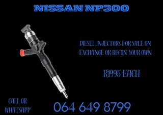 Nissan Np300 Diesel Injectors For Sale Or Recon Your Own Copper Washers Included