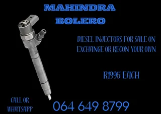 Mahindra Bolero Diesel Injectors For Sale Copper Washers Included
