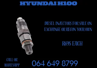 We Can Recon Your Hyundai H100 Diesel Injectors