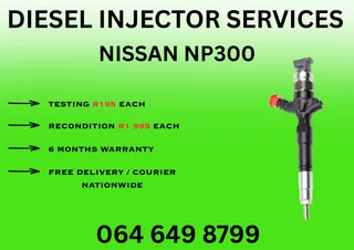 Nissan Np300 Diesel Injectors For Sale Or Recon Your Own