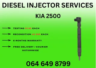 Kia 2500 Diesel Injectors With Copper Washers For Sale On Exchange