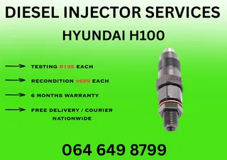 Hyundai H100 Diesel Injectors For Sale On Exchange Or Recon Your Own