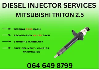 We Can Recon Your Mitsubishi Triton 2.5 Diesel Injectors