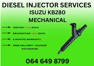 Isuzu Kb280 Mechanical Diesel Injectors For Sale On Exchange Or Recon Your Own