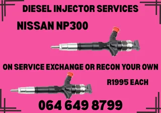 Nissan Np300 Diesel Injectors For Sale Washers And Warranty Included